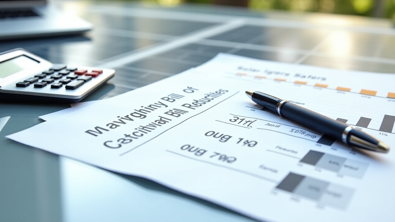 Ahorro económico con paneles solares